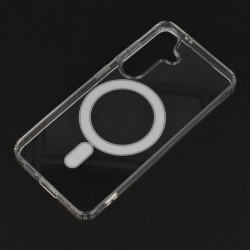 Etui MagSafe ACRYLIC na telefon Samsung Galaxy S23 S911 bezbarwne