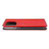 Etui Smart Magnet na telefon Xiaomi Redmi 17 4G / Redmi 17 5G czerwone