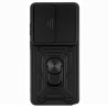 Etui pancerne CamShield Ring na telefon Samsung Galaxy S26 Ultra 5G czarne