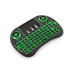 Mini klawiatura bezprzewodowa z podświetleniem LED | TV i konsole