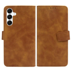 Etui Smart Leather na telefon Samsung Galaxy A16 4G / A16 5G brązowe