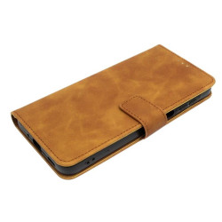 Etui Smart Leather na telefon Samsung Galaxy A16 4G / A16 5G brązowe