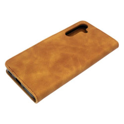 Etui Smart Leather na telefon Samsung Galaxy A16 4G / A16 5G brązowe