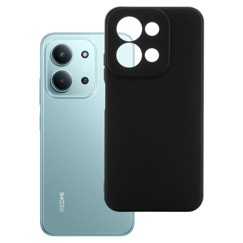 Etui Silicon Case na telefon Xiaomi Redmi 15C 4G 25078RA3EE / Redmi 15C 5G 2508CRN2BE / POCO C85 4G 25078PC3EE czarne