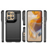 Etui Bumper Carbon Lux na telefon motorola edge 50 neo 5G XT2409-1 / 60 neo 5G XT2509-1 / thinkphone 25 5G XT2409-6 czarne