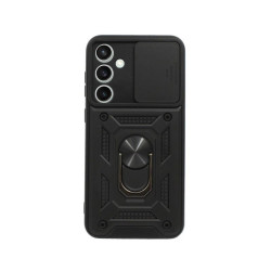 Etui pancerne CamShield Ring na telefon Samsung Galaxy S23 FE 5G czarne