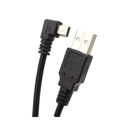 Kabel USB - mini USB 3m kątowy | Szybka wysyłka 24h