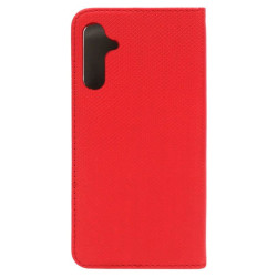 Etui Smart Magnet na telefon Samsung Galaxy M15 5G M156 / A15 4G A155 / A15 5G A156 czerwone