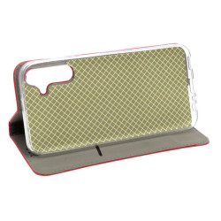 Etui Smart Magnet na telefon Samsung Galaxy M15 5G M156 / A15 4G A155 / A15 5G A156 czerwone