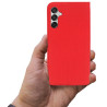 Etui Smart Magnet na telefon Samsung Galaxy M15 5G M156 / A15 4G A155 / A15 5G A156 czerwone