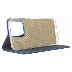 Etui Smart Magnet na telefon motorola moto g47 5G / g37 5G / g37 power 5G granatowe