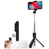 Uchwyt SELFIE STICK + TRIPOD BLUETOOTH na telefon smartfon kamerę sportową długość 27,2-68cm P50