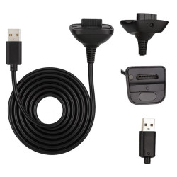 Kabel ładowarka USB do pada Xbox 360 | Play & Charge