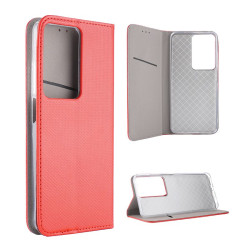 Etui Smart Magnet na telefon Realme C100 5G czerwone