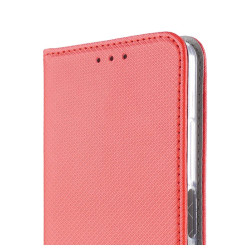 Etui Smart Magnet na telefon Realme C100 5G czerwone