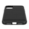 Etui Bumper Carbon Lux na telefon Apple iPhone 11 A2111 czarne