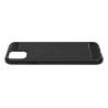 Etui Bumper Carbon Lux na telefon Apple iPhone 11 A2111 czarne