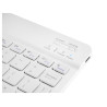 Klawiatura bluetooth UNIWERSALNA do tabletu biała