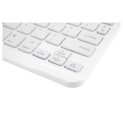 Klawiatura bluetooth UNIWERSALNA do tabletu biała