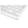 Klawiatura bluetooth UNIWERSALNA do tabletu biała