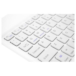 Klawiatura bluetooth UNIWERSALNA do tabletu biała