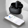 Słuchawki douszne Bluetooth 6.0 BW-08 Speak AI czarne