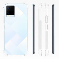 Etui Jelly Anti Shock na telefon Vivo Y21 2021 / Y21s / Y33s bezbarwne