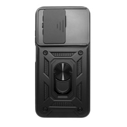 Etui pancerne CamShield Ring na telefon Infinix Hot 50i 4G / Smart 9 4G / Smart 9 HD 4G czarne
