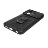 Etui pancerne CamShield Ring na telefon Infinix Hot 50i 4G / Smart 9 4G / Smart 9 HD 4G czarne