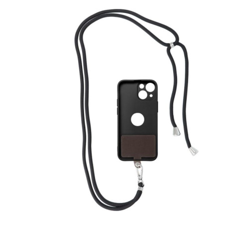 Zawieszka smycz na szyję / ramię SWING do telefonu 82 cm czarna