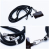 Zawieszka smycz na szyję / ramię SWING do telefonu 82 cm czarna