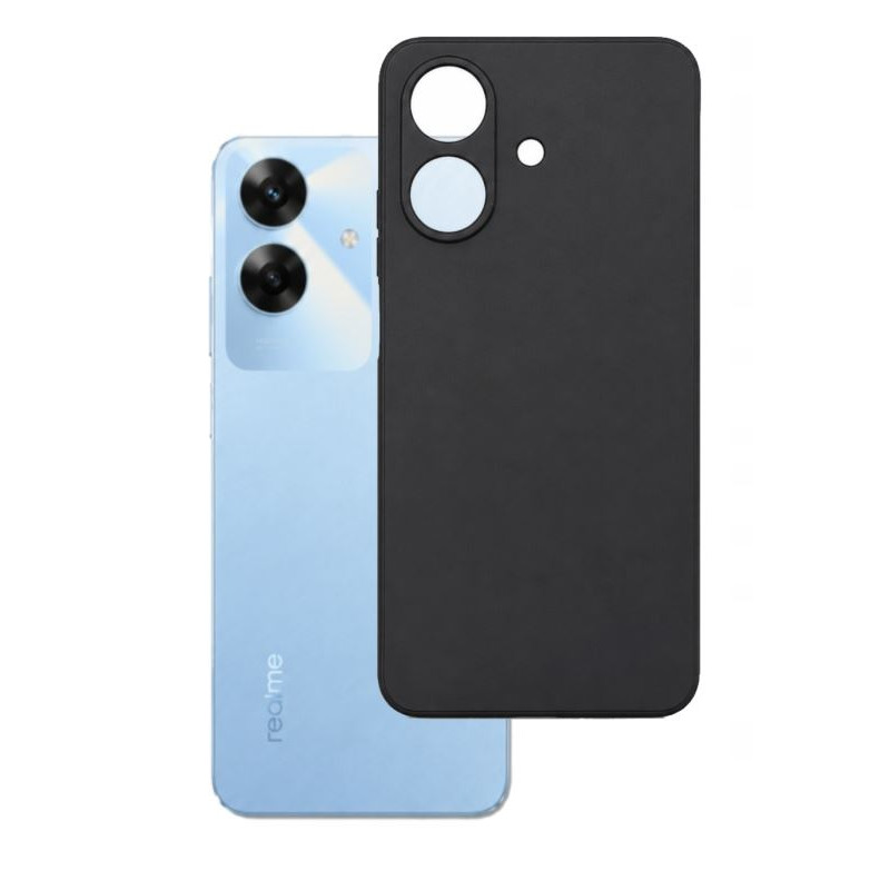 Etui Jelly Case na telefon Realme Note 60 RMX3933 czarne MATT