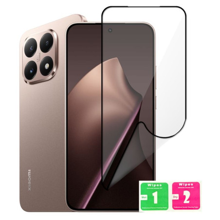 9D SZKŁO HYBRYDOWE na telefon Xiaomi 17T Pro 5G / 17 Pro Max 5G / 15T 5G / 15T Pro 5G