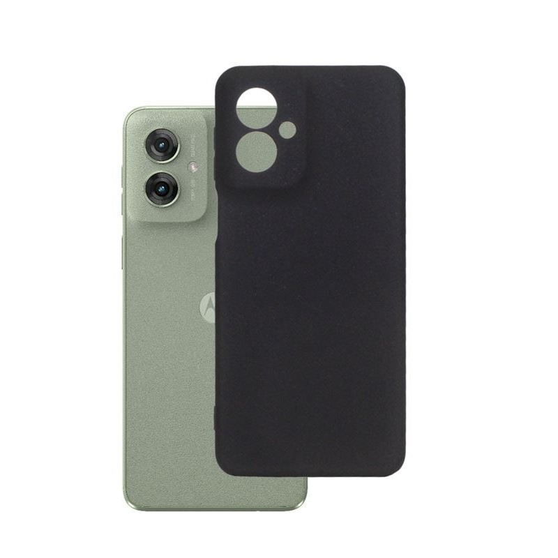 Etui Jelly Case na telefon motorola moto g55 5G czarne matowe