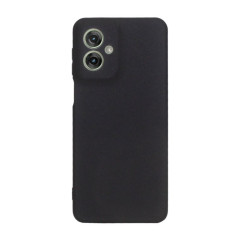 Etui Jelly Case na telefon motorola moto g55 5G czarne matowe
