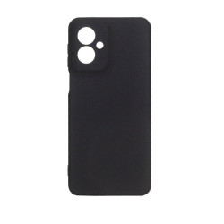Etui Jelly Case na telefon motorola moto g55 5G czarne matowe