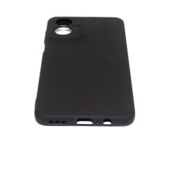Etui Jelly Case na telefon motorola moto g55 5G czarne matowe