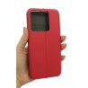 Etui BOOK Elegance na telefon Xiaomi Redmi Note 13 Pro 5G 2312DRA50G / POCO X6 5G 23122PCD1G czerwone