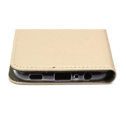 Etui Smart Magnet na telefon Samsung Galaxy A03S A037 złote