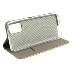 Etui Smart Magnet na telefon Samsung Galaxy A03S A037 złote