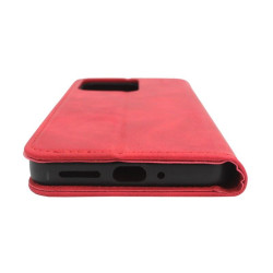Etui Smart Retro Lite na telefon Xiaomi 17T 5G czerwone