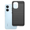Etui Bumper Carbon Lux na telefon Xiaomi POCO X8 Pro Max 5G czarne