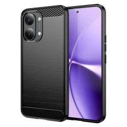 Etui Bumper Carbon Lux na telefon Xiaomi POCO X8 Pro Max 5G czarne