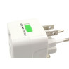 Adapter / przejściówka sieciowa wtyczka do kontaktu CAŁY ŚWIAT UK EU USA US JP AU CA CN DE FR IT ES IN BR KR NZ