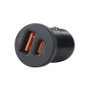 Ładowarka samochodowa USB-C PD + USB-A QC 3.0 30W