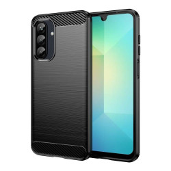 Etui Bumper Carbon Lux na telefon Samsung Galaxy A26 5G A266 / A17 5G A176 / A17 4G A175 czarne
