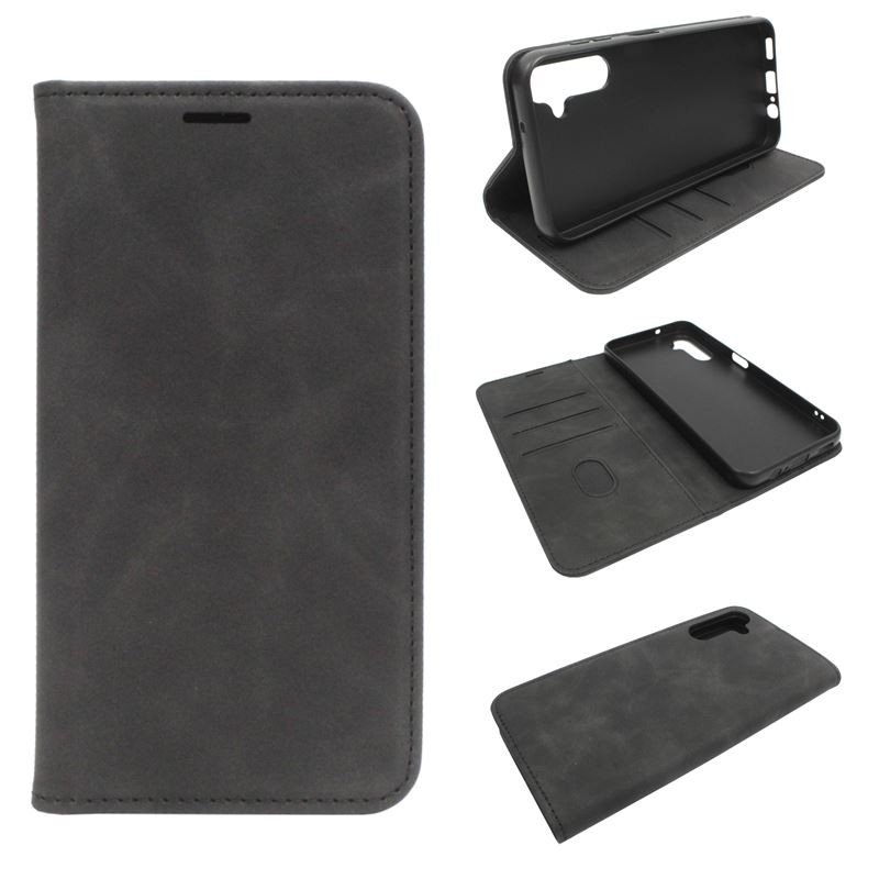 Etui Smart Retro Lite na telefon Samsung Galaxy A18 4G / A26 5G / A17 5G / A17 4G czarne
