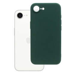 Etui Jelly Case na telefon Apple iPhone 16e / 17e zielone matowe