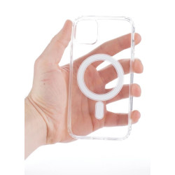 Etui MagSilicone Protect Cover na telefon Apple iPhone 11 bezbarwne