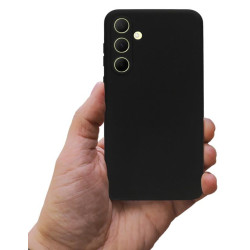 Etui Jelly Case na telefon Samsung Galaxy A35 5G czarne matowe